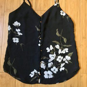 Dynamite | Black Strappy Camisole Top